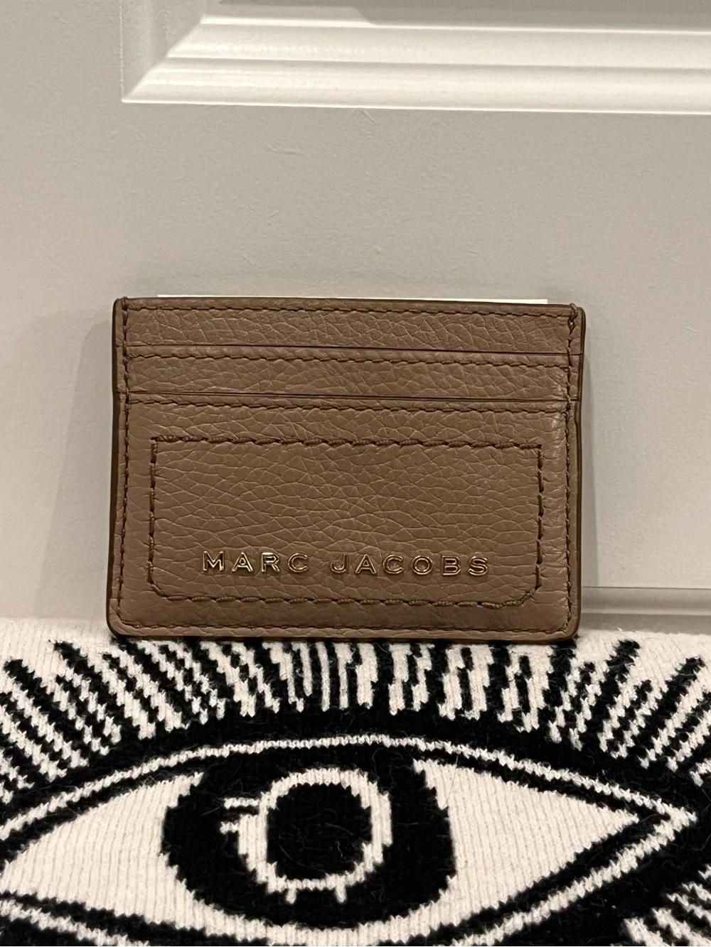 MARC JACOBS Pebbled Leather Card Case